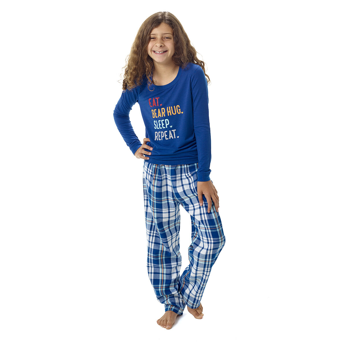 Build-A-Bear Pajama Shop Eat Sleep Repeat Top - Toddler & Youth - Image 3