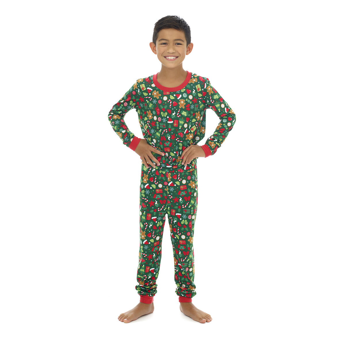 Build-A-Bear Pajama Shop Holiday Print Pants - Toddler & Youth - Image 3