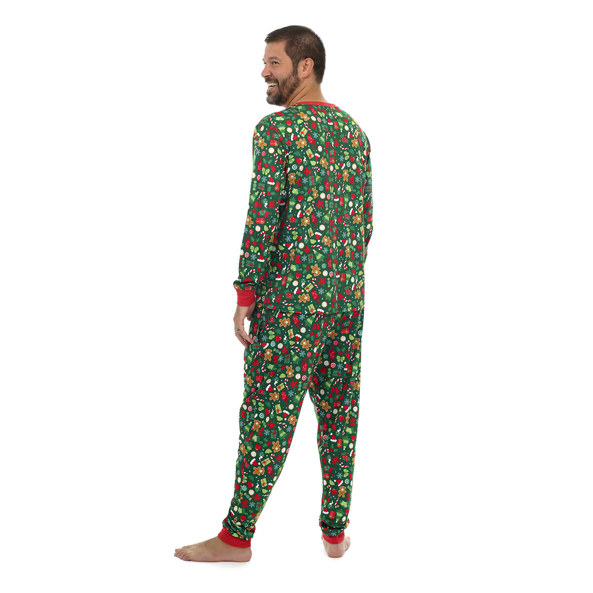 Build-A-Bear Pajama Shop Holiday Print Top - Adult - Image 4