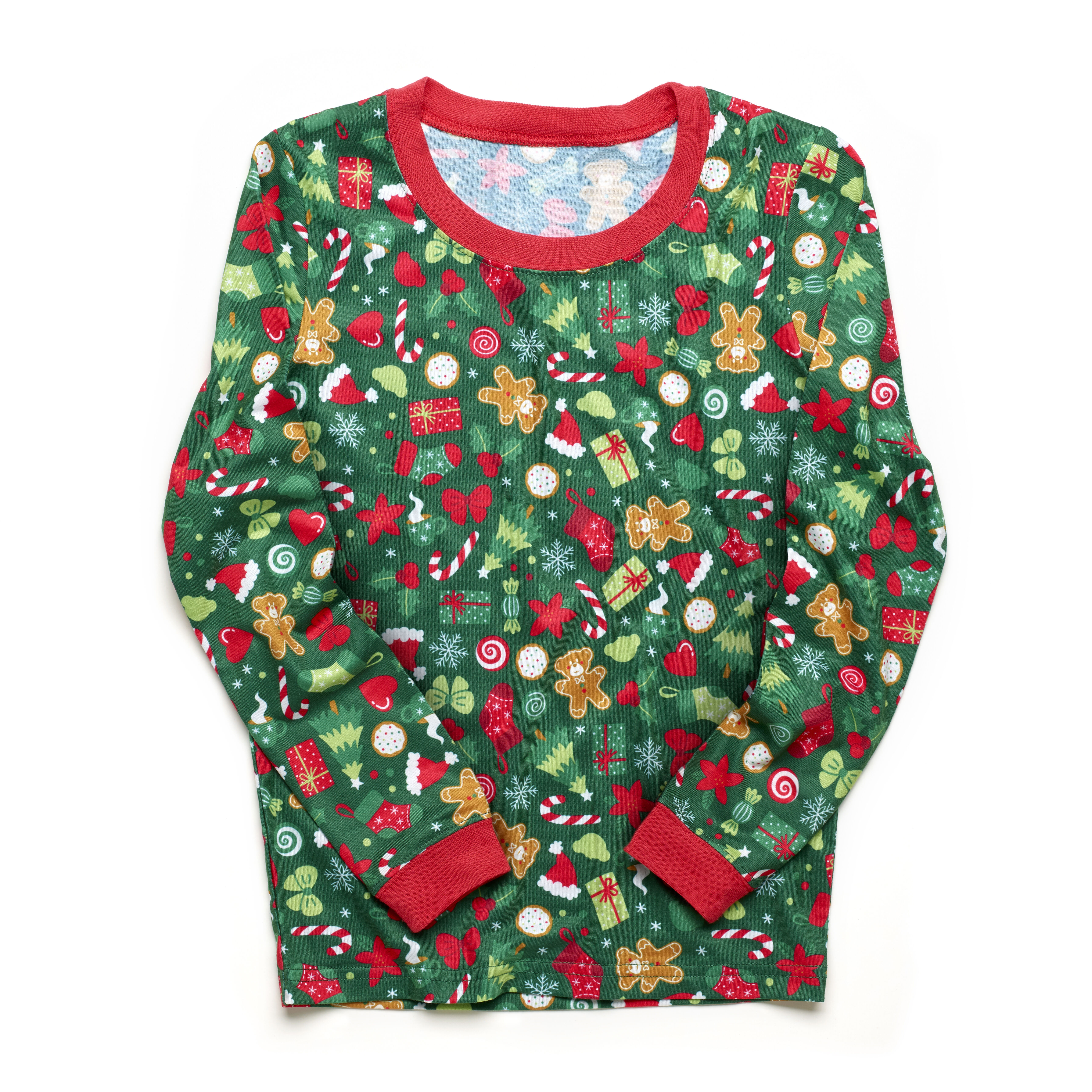 Build-A-Bear Pajama Shop Holiday Print Top - Toddler & Youth - Image 2