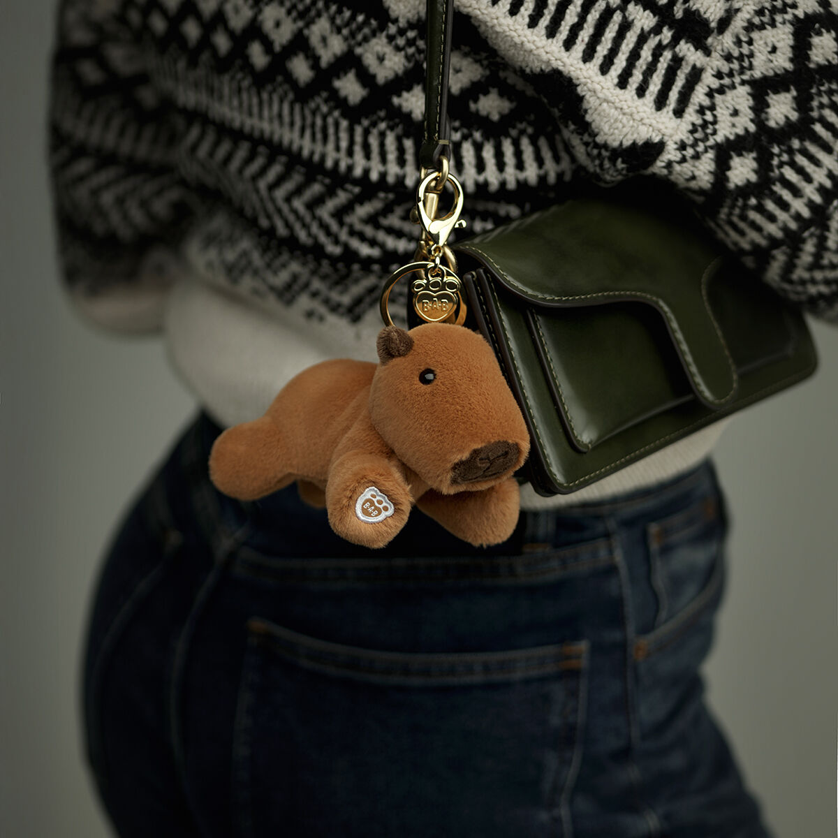 Capybara Plush Bag Charm - Image 2