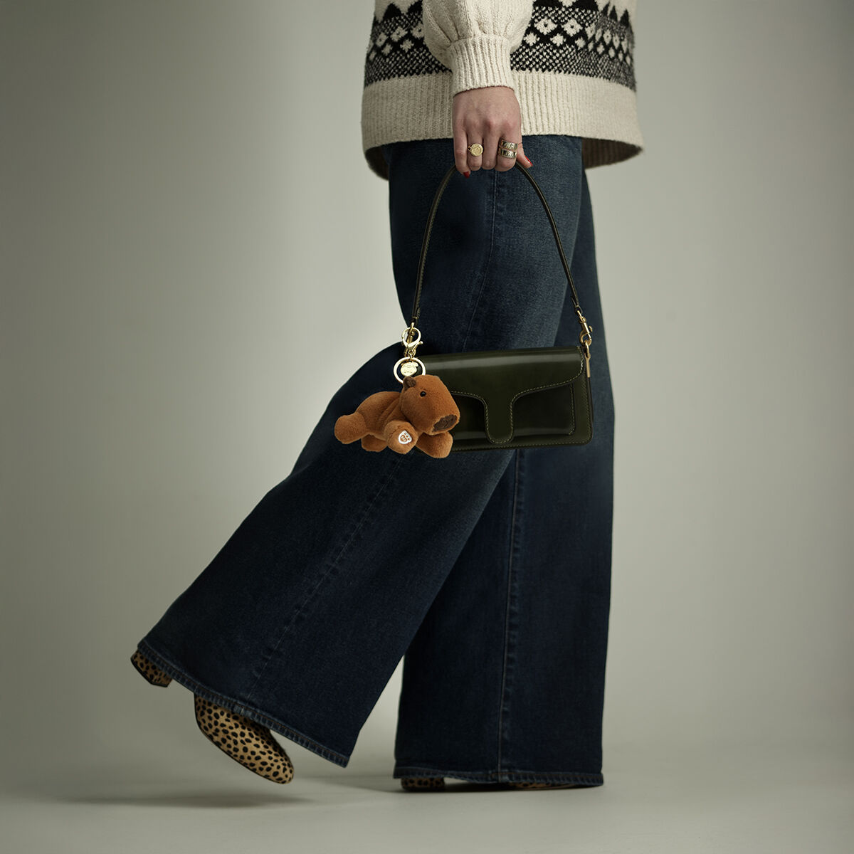 Capybara Plush Bag Charm - Image 4