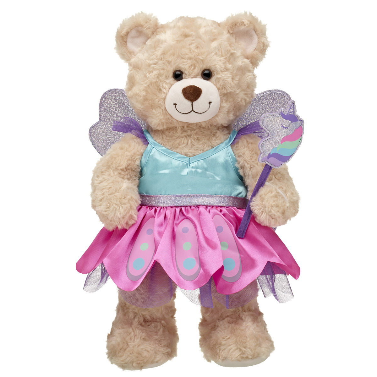 Fairy Dress With Wings And Unicorn Wand - Image 2