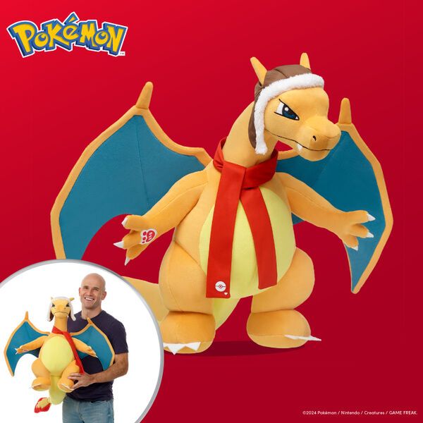 Giant-Sized Charizard Plush Bundle - Image 2