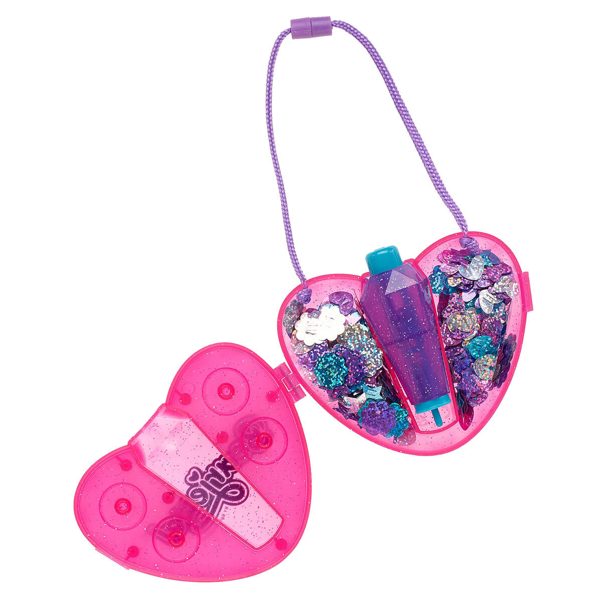 Bearjewel Sequin Applicator Set With Heart Locket Case - Image 3