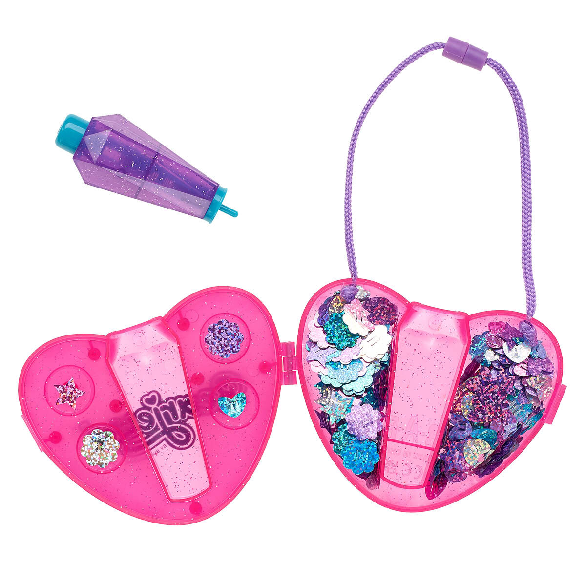 Bearjewel Sequin Applicator Set With Heart Locket Case - Image 4