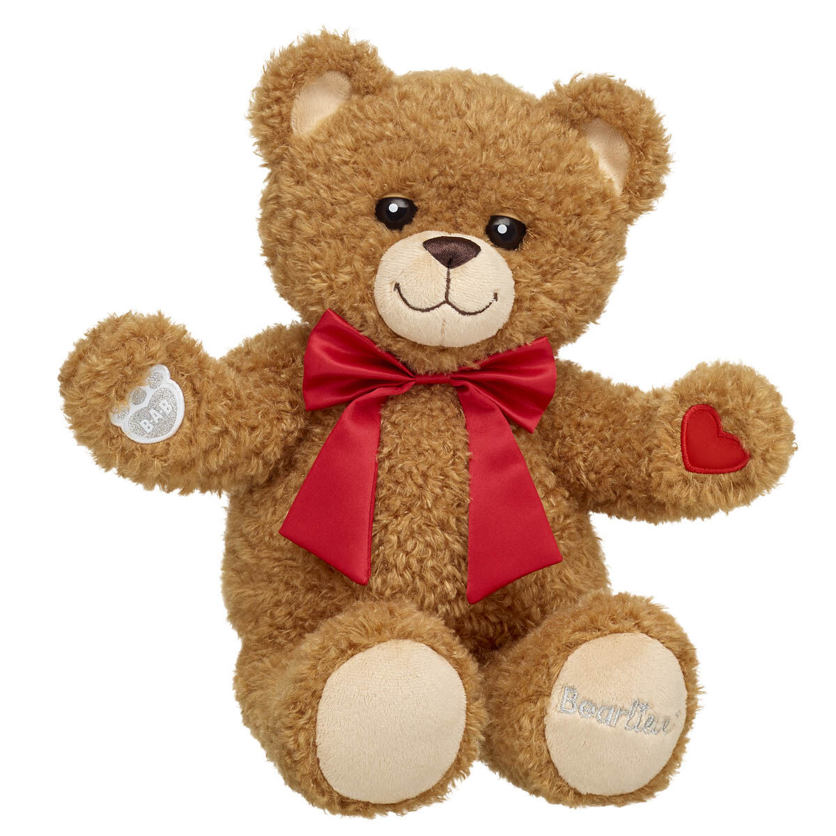 Bearlieve Teddy Bear With Red Gifting Bow