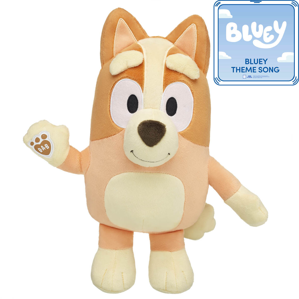Bingo Plush Puppy With Bluey Theme Song