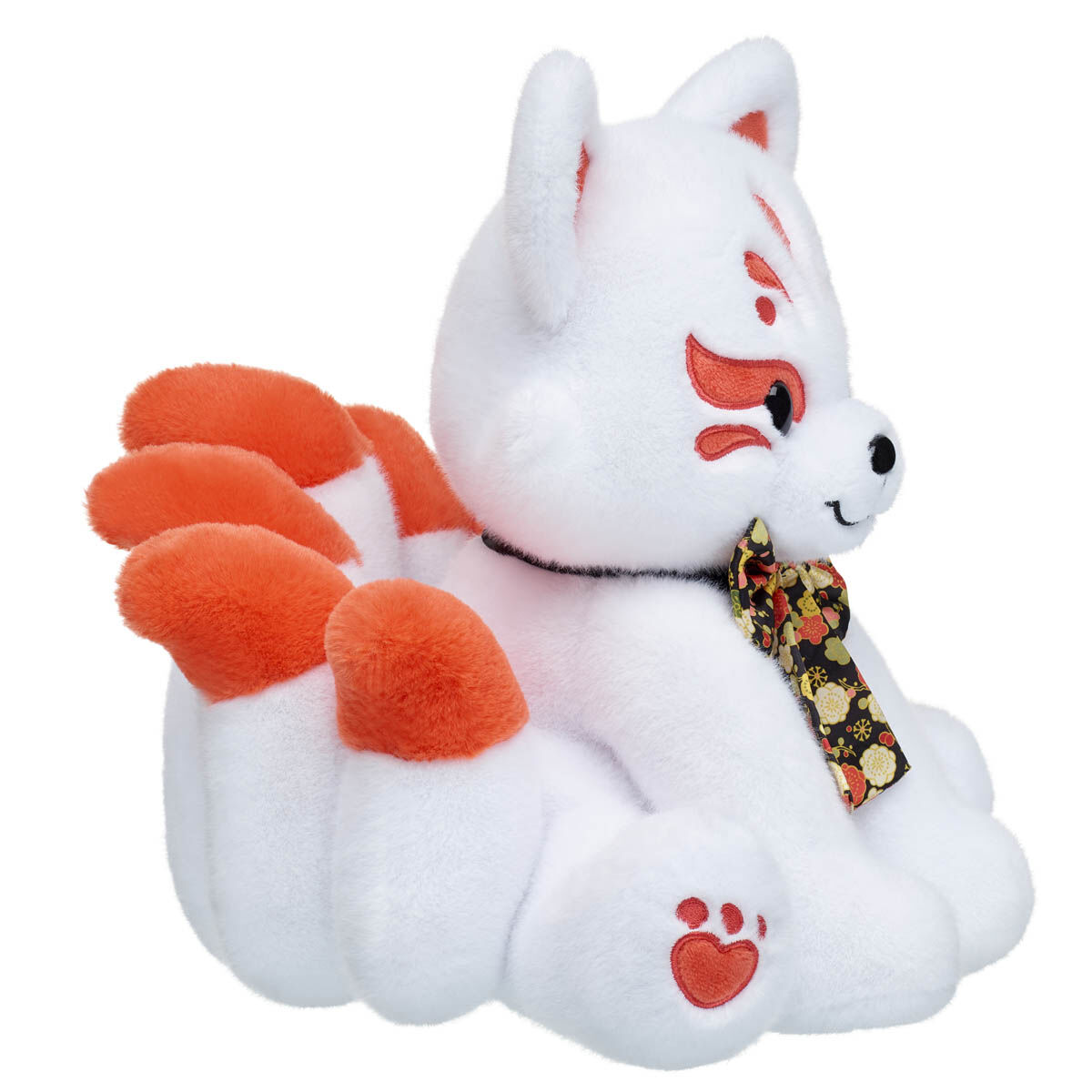 Kitsune Fox Stuffed Animal With Gifting Bow - Image 2