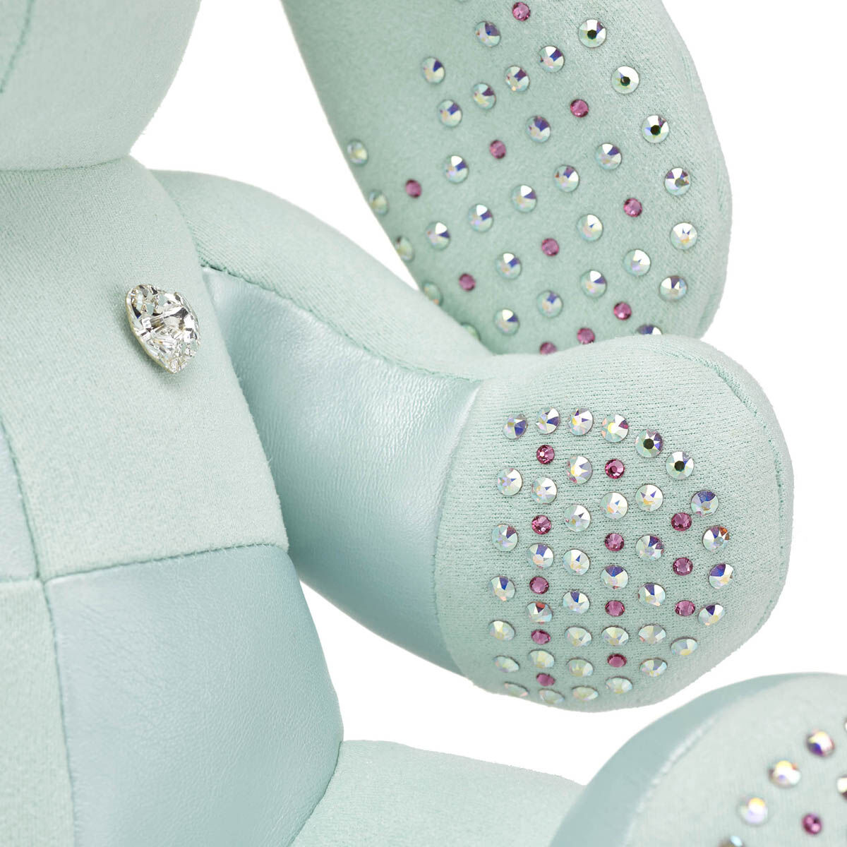 Mint Bunny Build-A-Bear Collectible Featuring Swarovski Crystals - Image 4