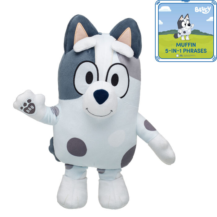 Muffin Plush Puppy With 5-In-1 Phrases