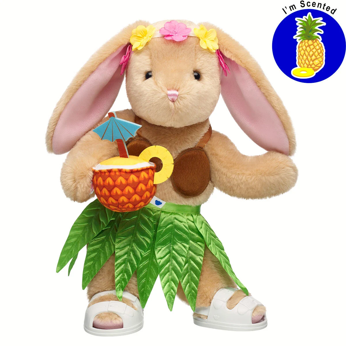 Pawlette Bunny Plush Tropical Scented Gift Set