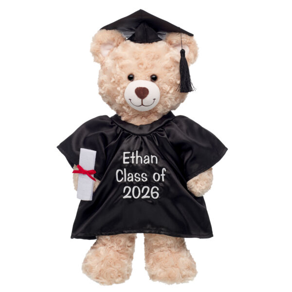 Personalized Embroidered Black Graduation Set 4 Pc - Image 2