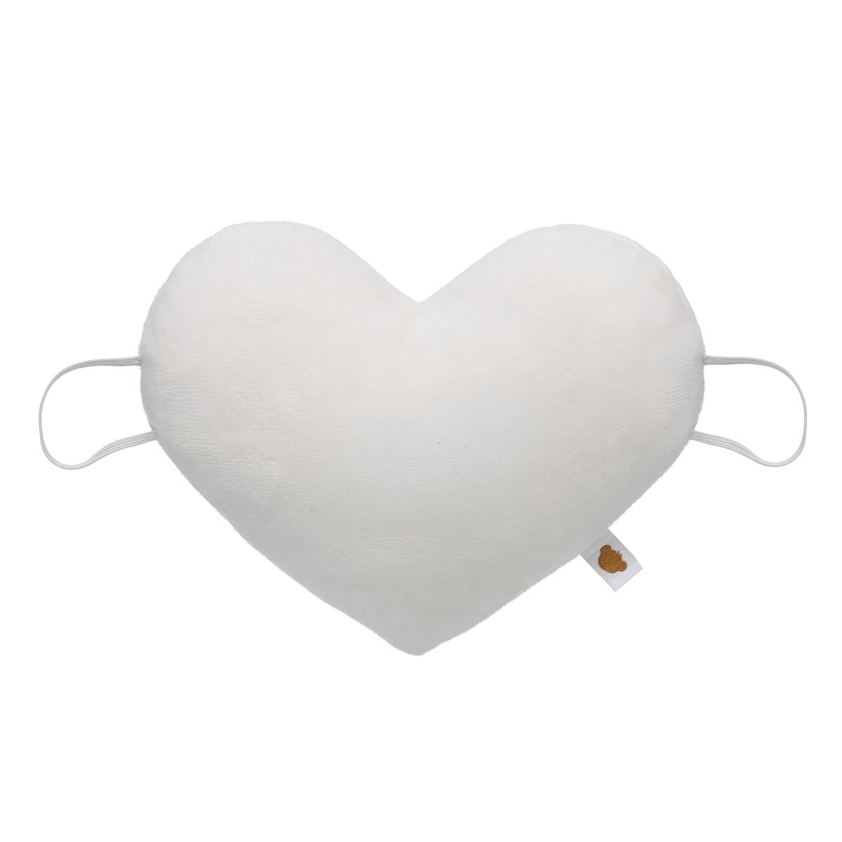 Personalized Embroidered Gifting White Heart Wristie - Image 3