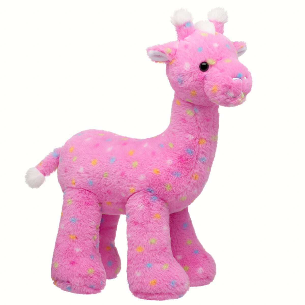 Pink Frosted Animal Cookie Giraffe Stuffed Animal - Image 3