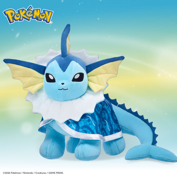 PokéMon Vaporeon Plush Bundle - Image 2