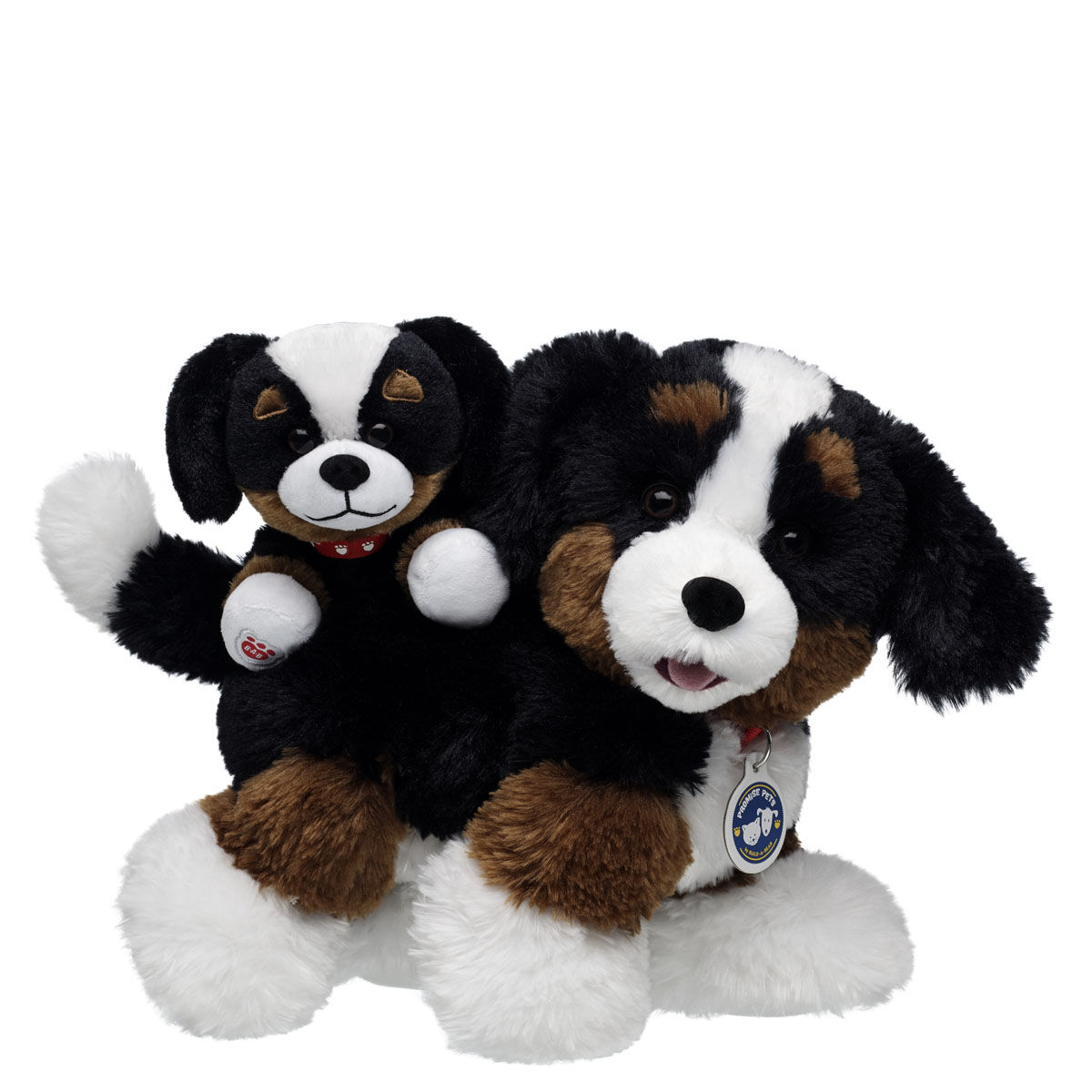 Promise Pets Bernese Mountain Dog Stuffed Animal Mini Beans Gift Set - Image 2