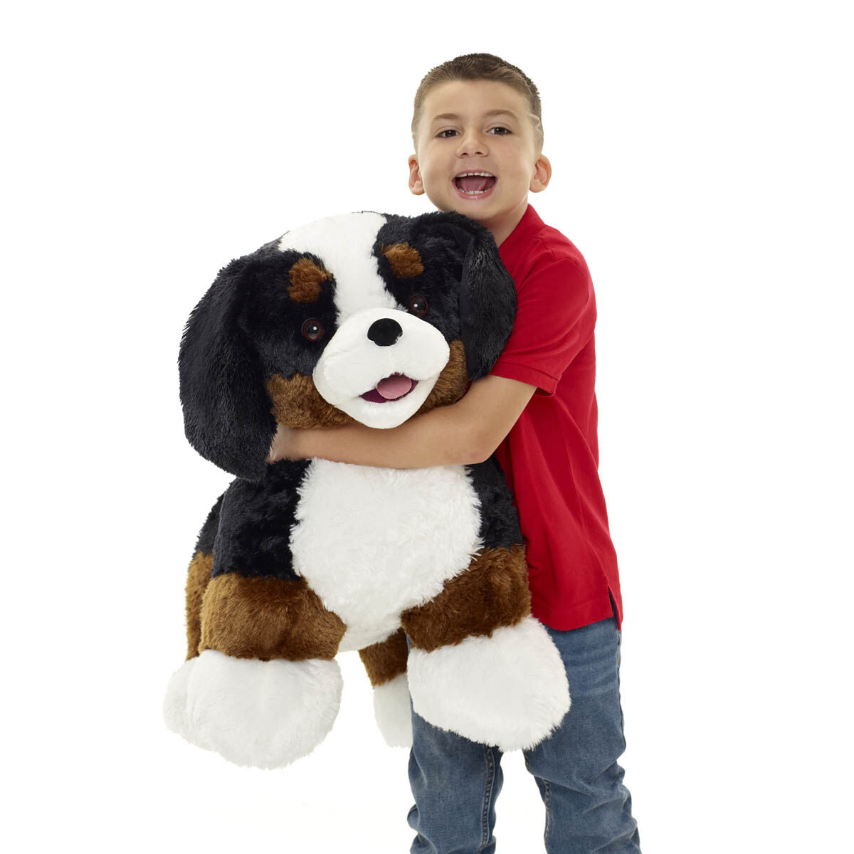 Promise Pets Giant Bernese Mountain Dog Stuffed Animal