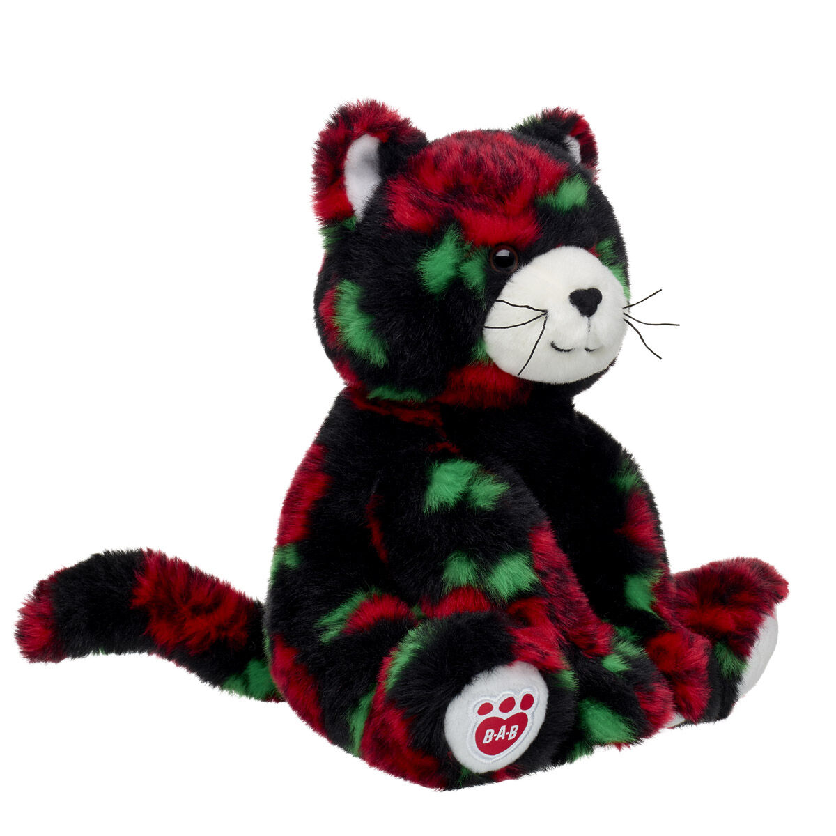 Red Rose Kitty Stuffed Animal - Image 2