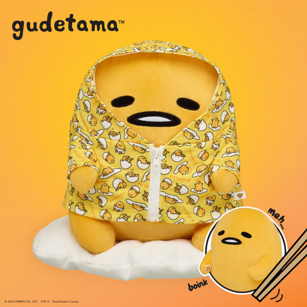 Sanrio Gudetama Plush With Hoodie - Image 3