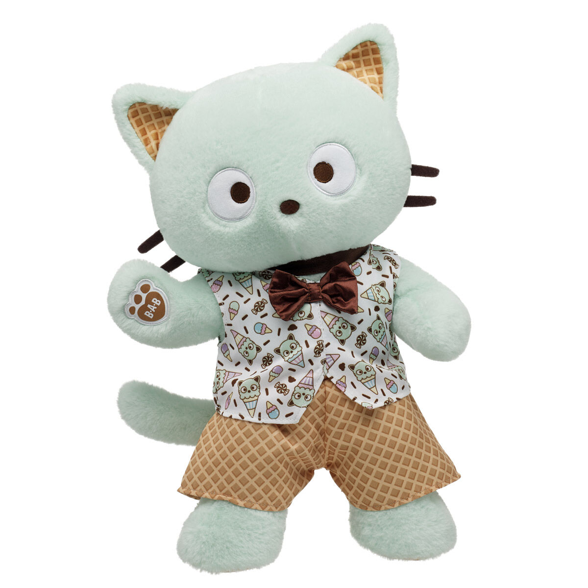 Sanrio Hello Kitty And Friends Mint Chocolate Chip Chococat Plush With Outfit