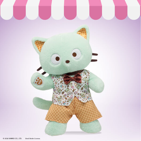 Sanrio Hello Kitty And Friends Mint Chocolate Chip Chococat Plush With Outfit - Image 2