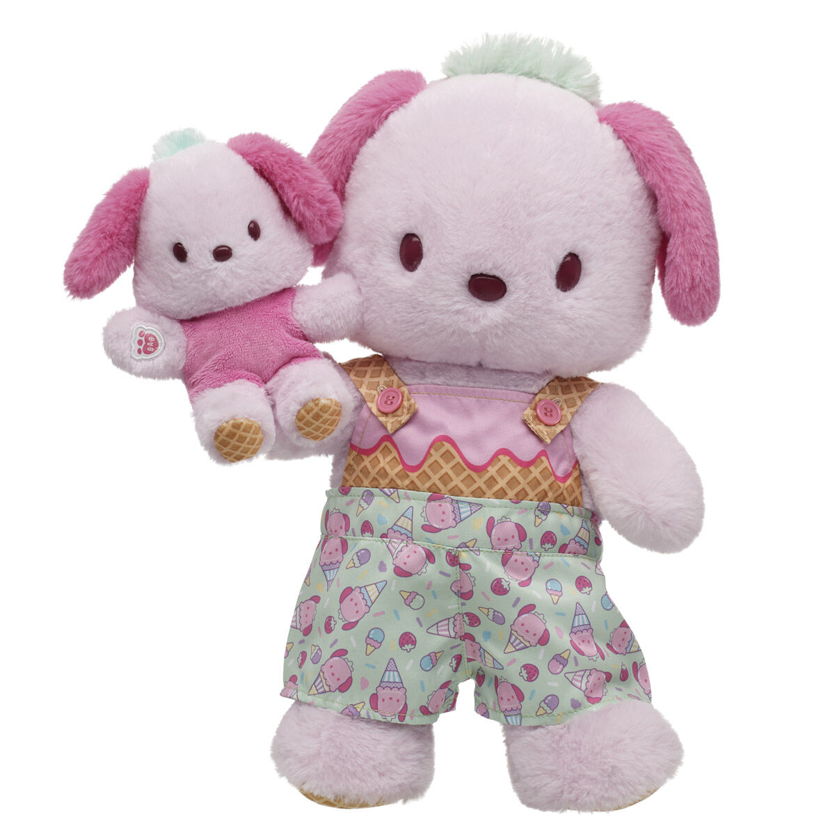 Sanrio Hello Kitty And Friends Strawberry Ice Cream Pochacco Plush Mini Beans Gift Set