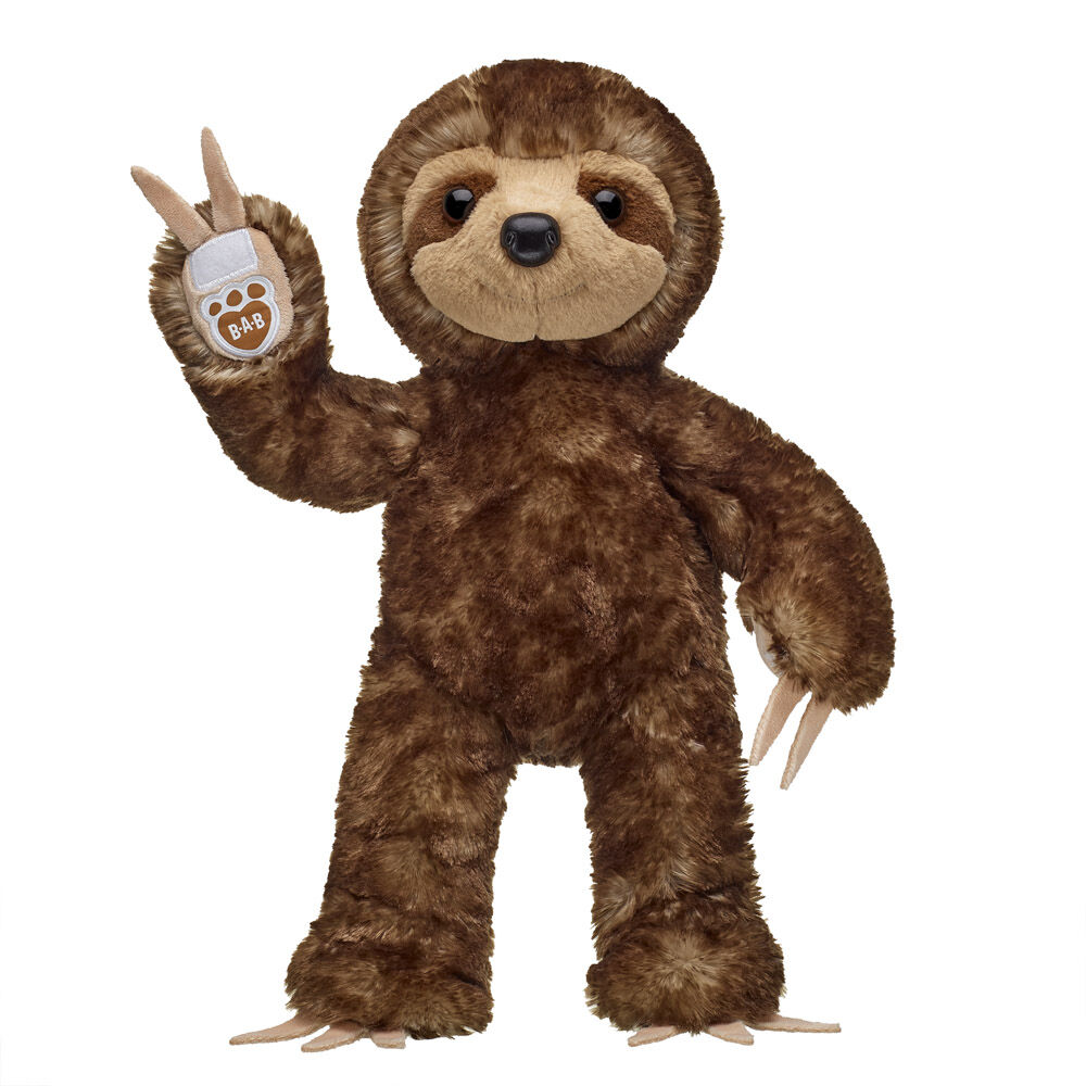 Brown Sloth Stuffed Animal - Image 2