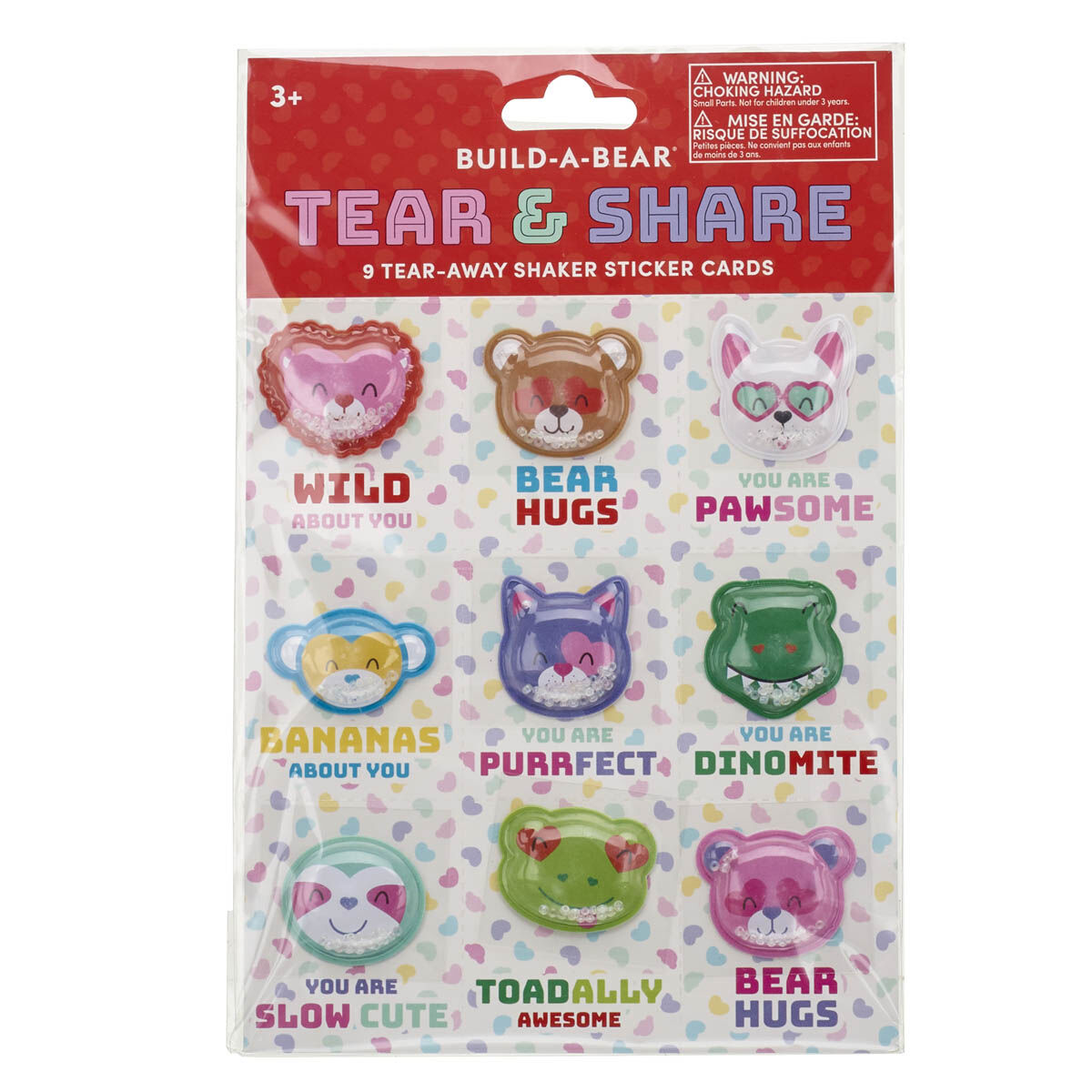 Valentine's Day Tear & Share Sticker Set (9 Stickers) - Image 5