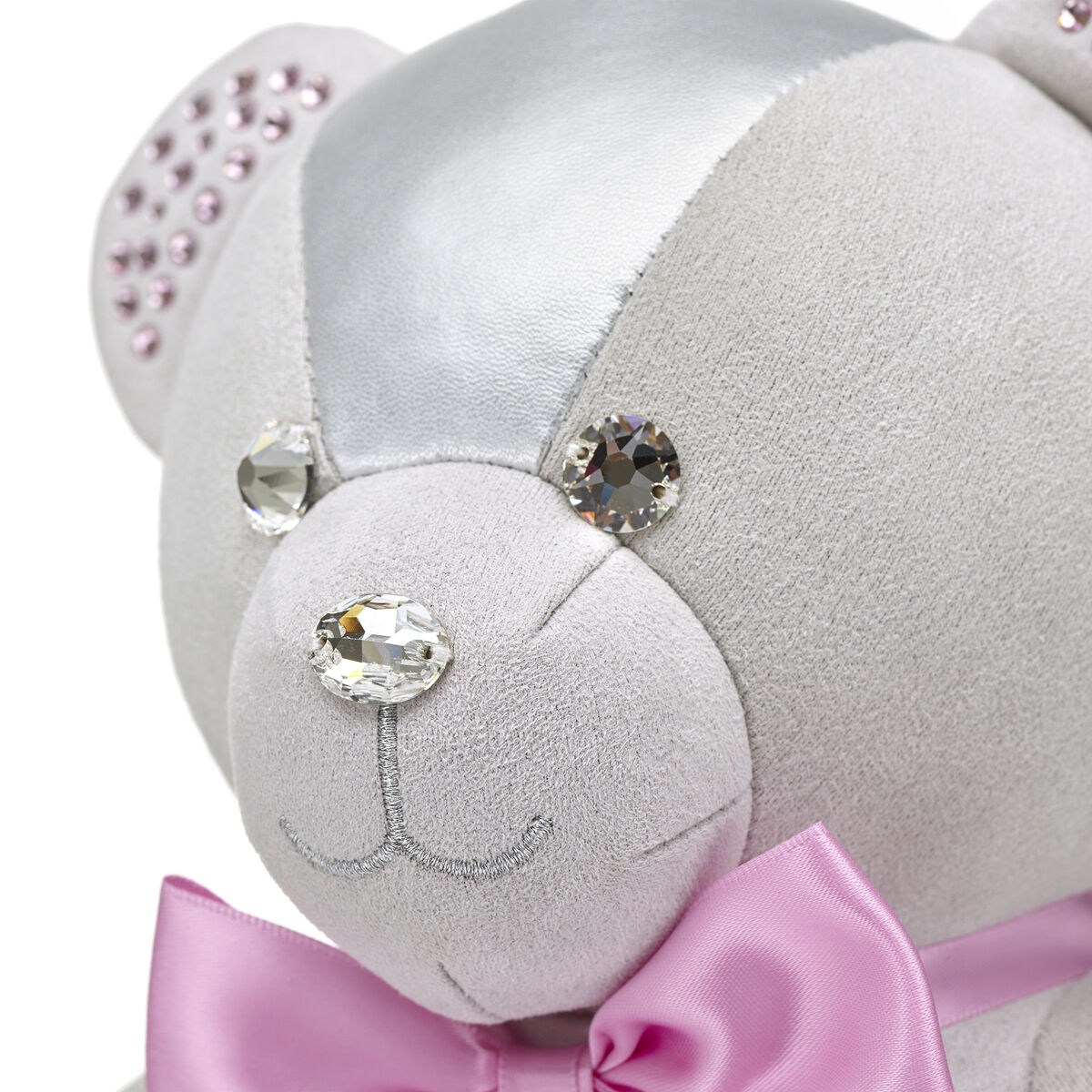 Build-A-Bear Birthstone Bear Featuring Swarovski Light Amethyst Crystals - Image 4