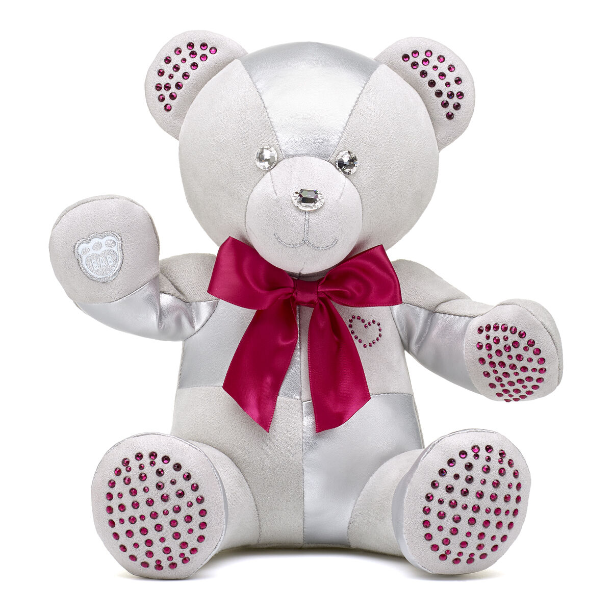 Build-A-Bear Birthstone Bear Featuring Swarovski Ruby Crystals - Image 2