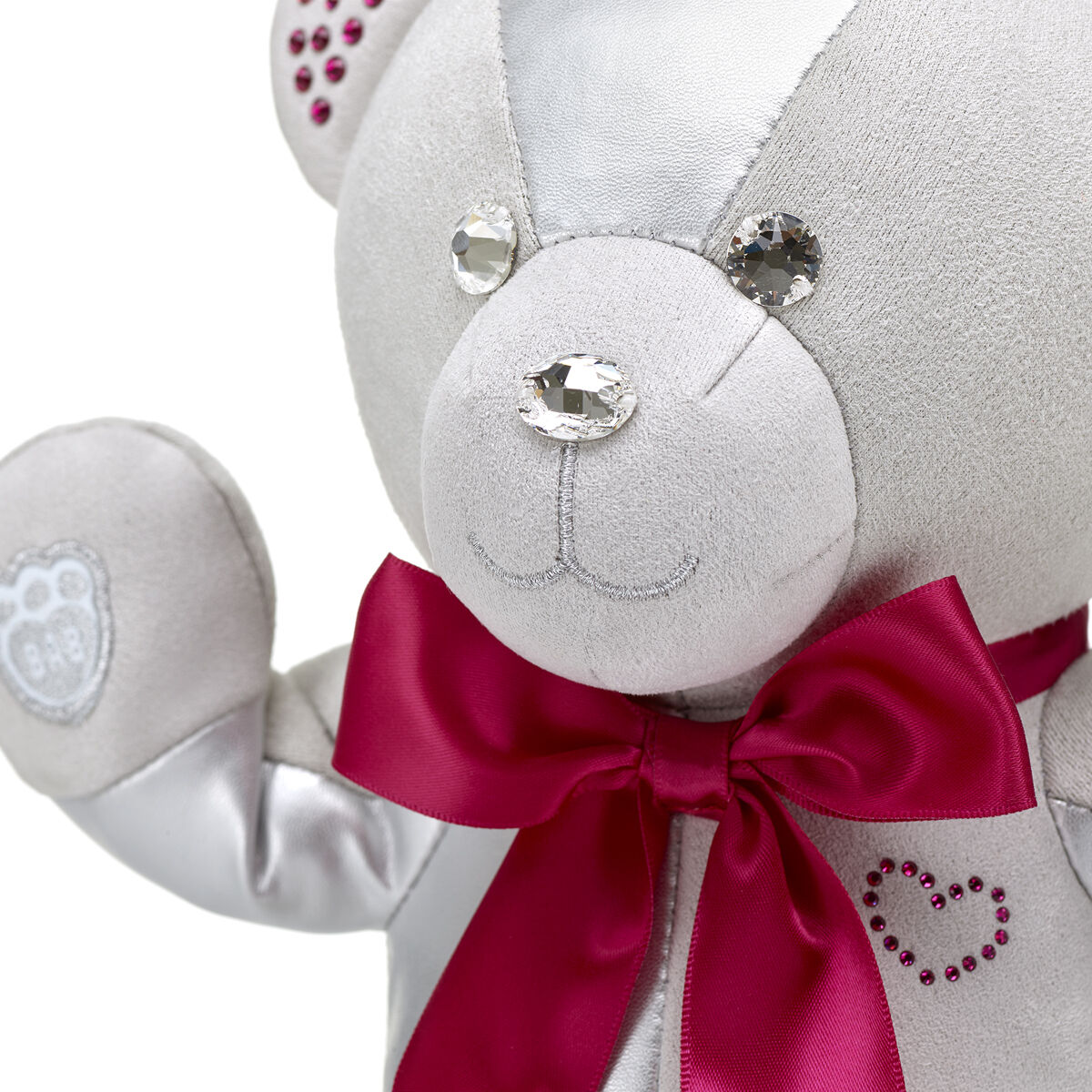 Build-A-Bear Birthstone Bear Featuring Swarovski Ruby Crystals - Image 3