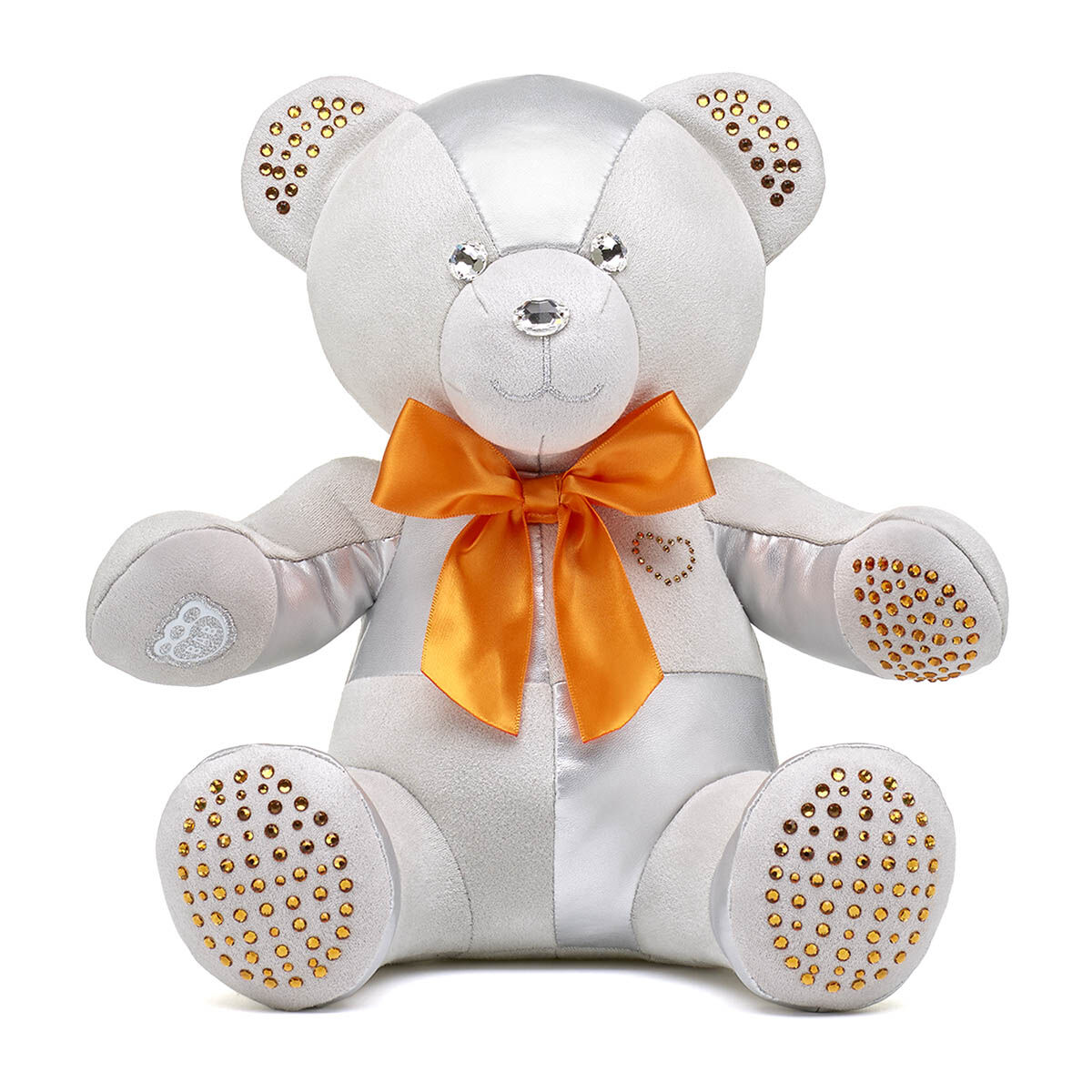 Build-A-Bear Birthstone Bear Featuring Swarovski Topaz Crystals
