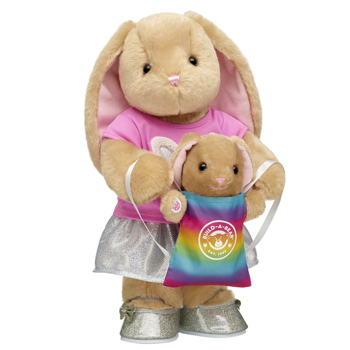 Build-A-Bear Mini Beans Rainbow Toy Bear Carrier - Image 4