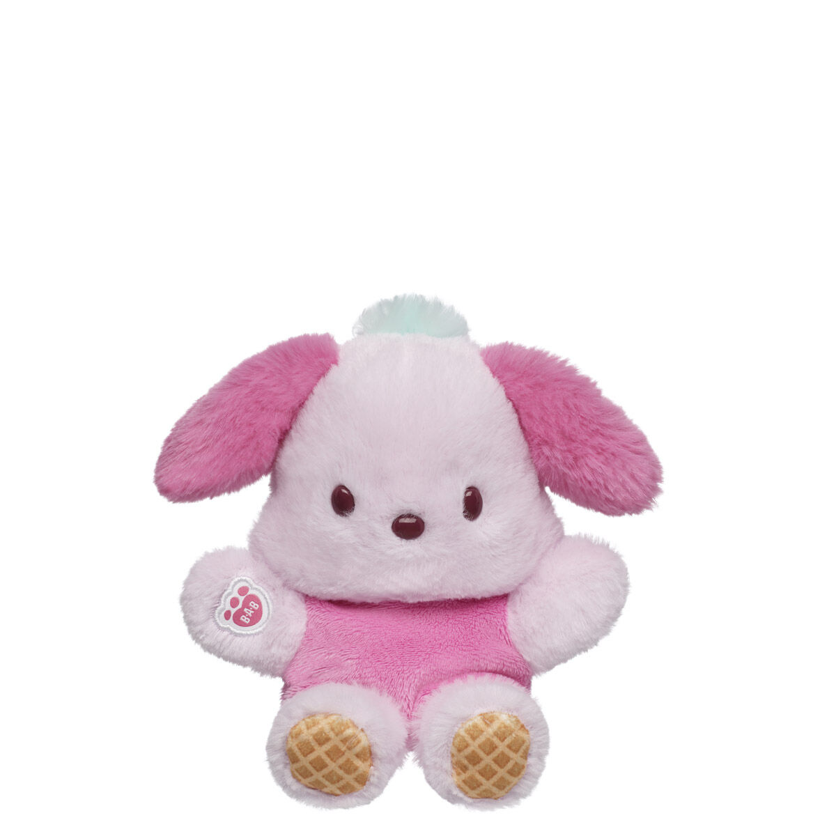 Build-A-Bear Mini Beans Strawberry Ice Cream Pochacco Plush