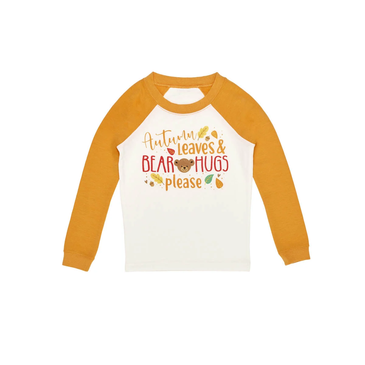 Build-A-Bear Pajama Shop Autumn Leaves Top - Toddler & Youth - Image 2