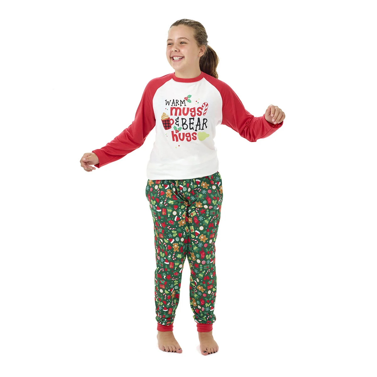 Build-A-Bear Pajama Shop Bear Hugs Top - Toddler & Youth - Image 3