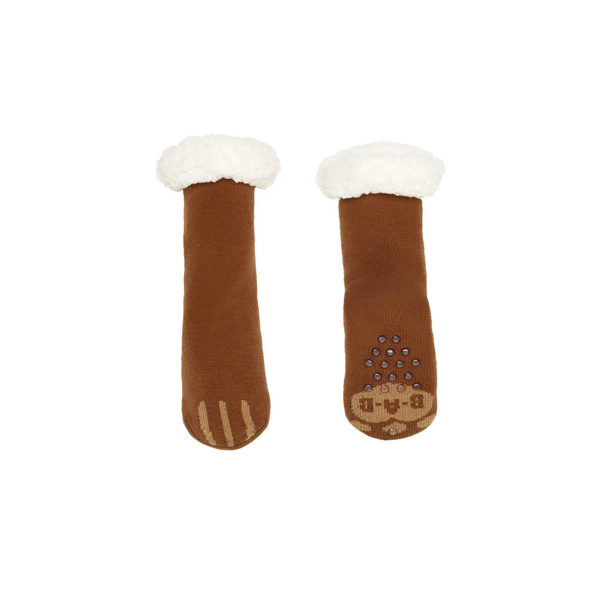 Build-A-Bear Pajama Shop Bear Paw Slipper Socks - Toddler, Youth & Adult - Image 4