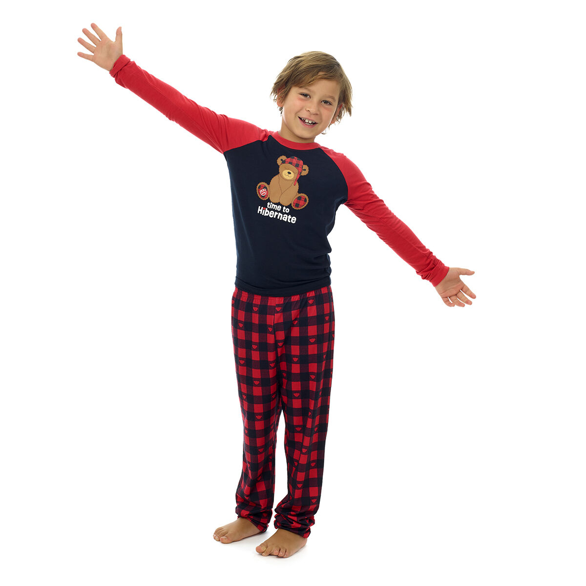 Build-A-Bear Pajama Shop Buffalo Check Pants - Toddler & Youth - Image 3
