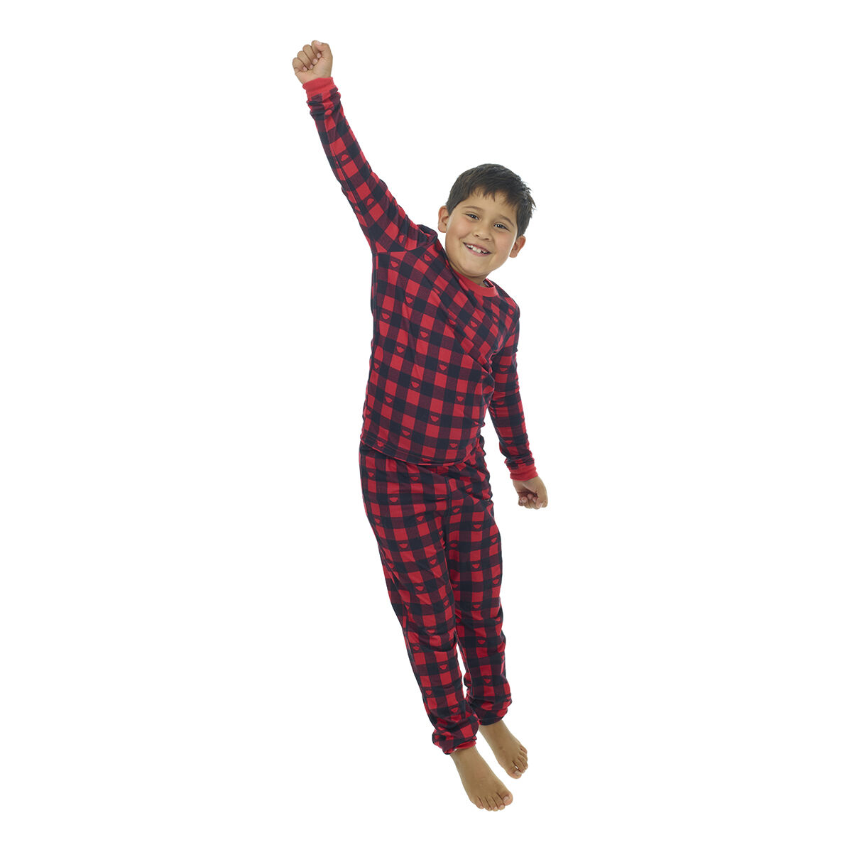 Build-A-Bear Pajama Shop Buffalo Check Top - Toddler & Youth - Image 3