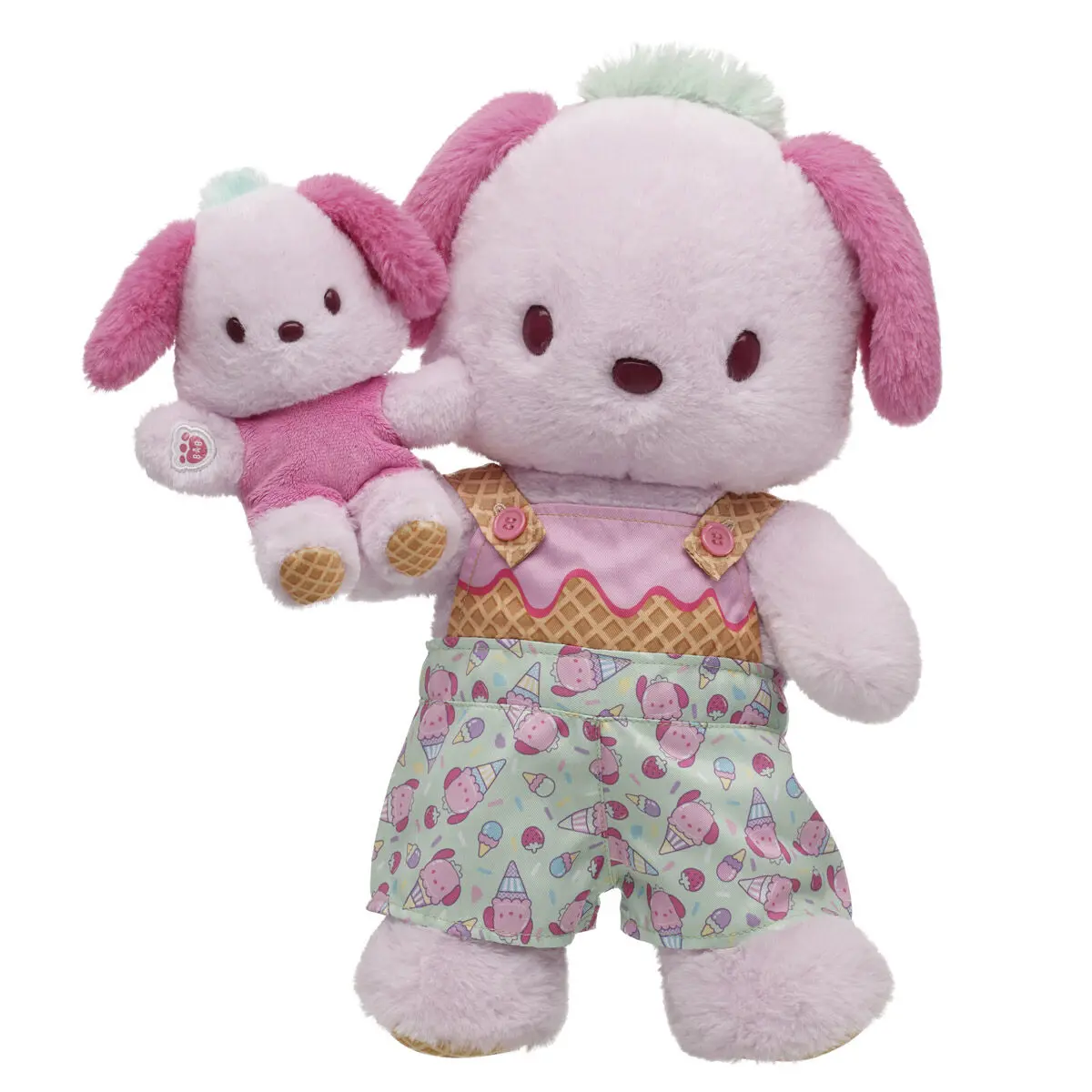 Sanrio Hello Kitty And Friends Strawberry Ice Cream Pochacco Plush Mini Beans Gift Set