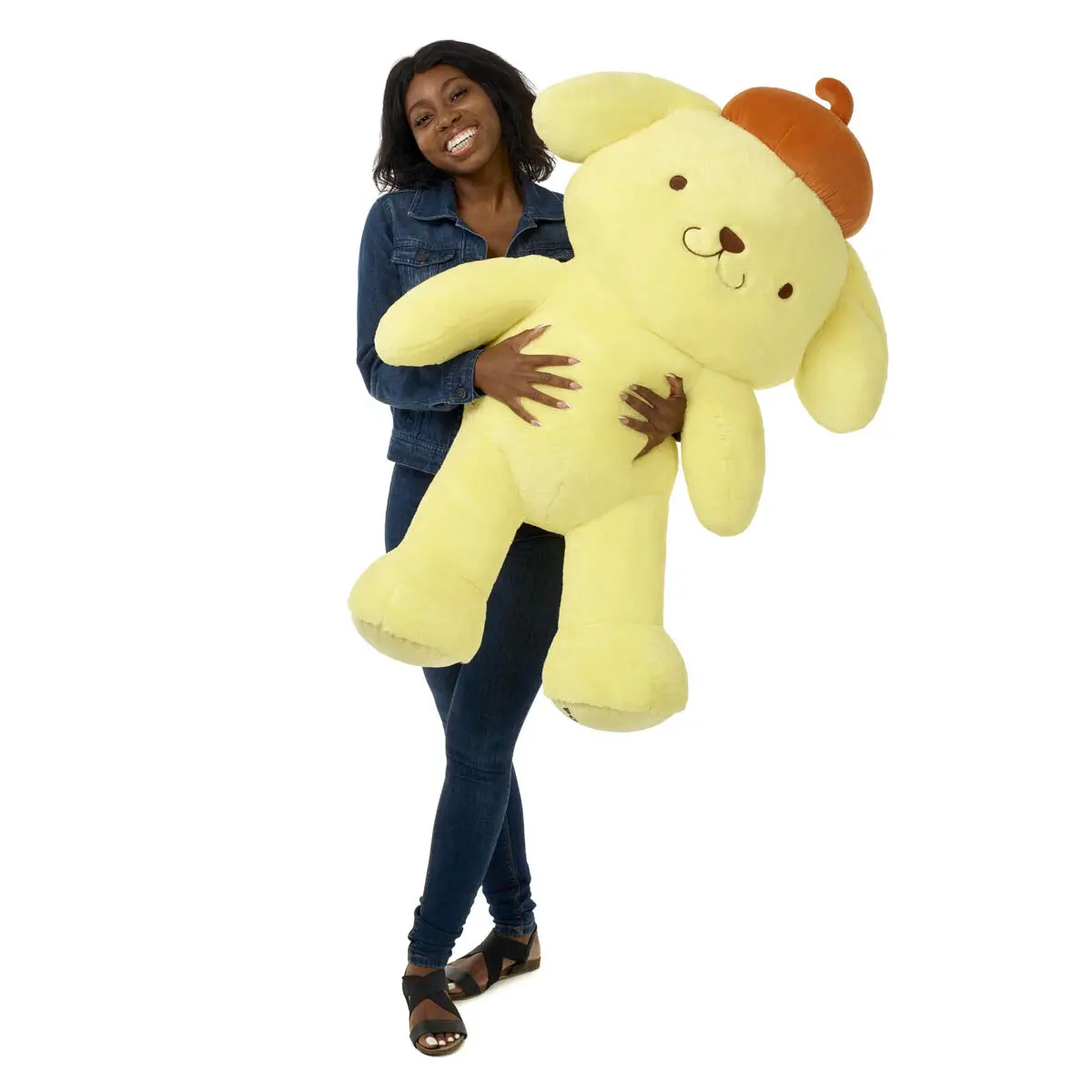 Sanrio Hello Kitty And Friends Giant Pompompurin Plush - Image 4
