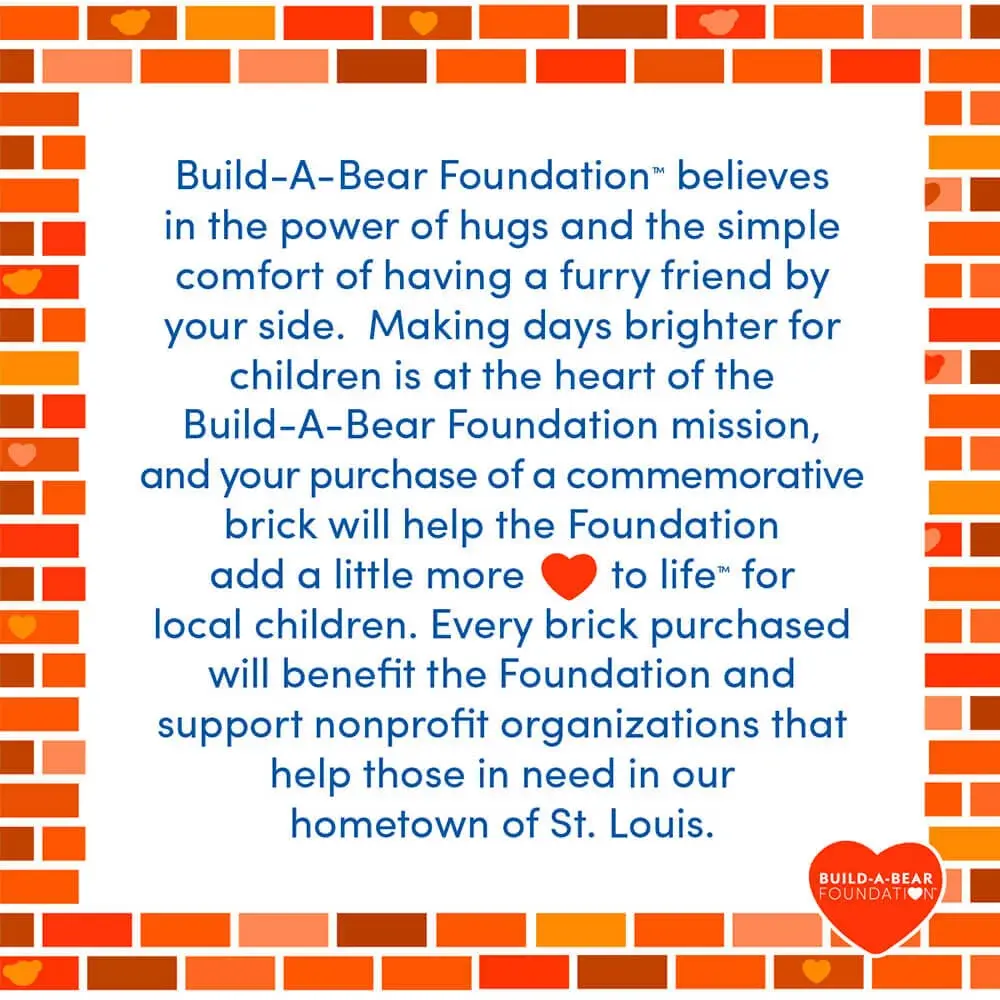 Build-A-Bear Foundation Deluxe Commemorative Brick - Image 6