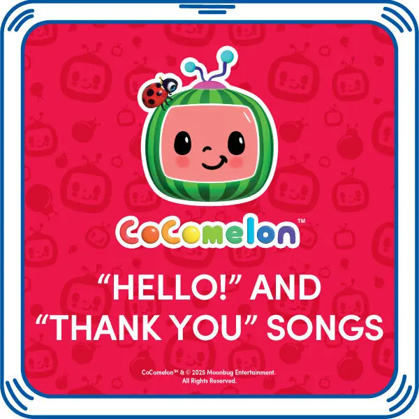 Cocomelon "Hello!" And "Thank You" Songs
