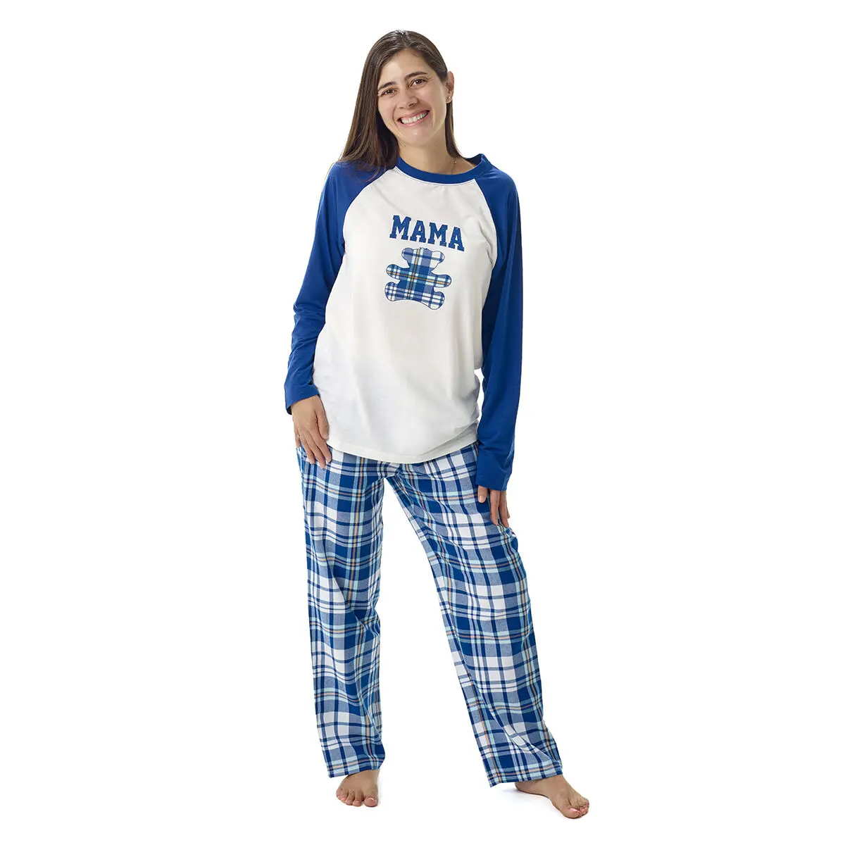 Build-A-Bear Pajama Shop Mama Bear Raglan Top - Adult - Image 3