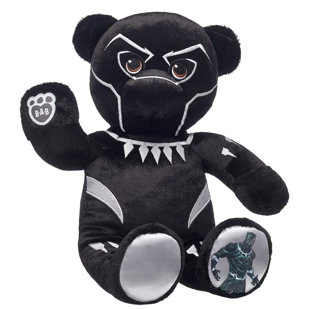 Marvel Black Panther Inspired Teddy Bear