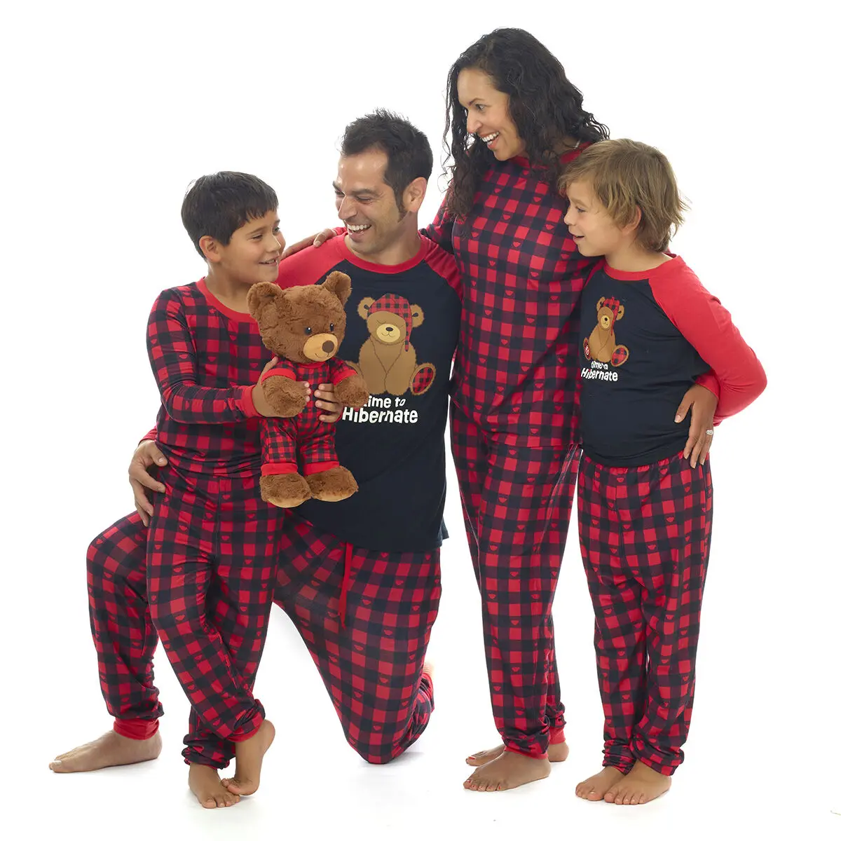 Build-A-Bear Pajama Shop Buffalo Check Top - Adult - Image 5