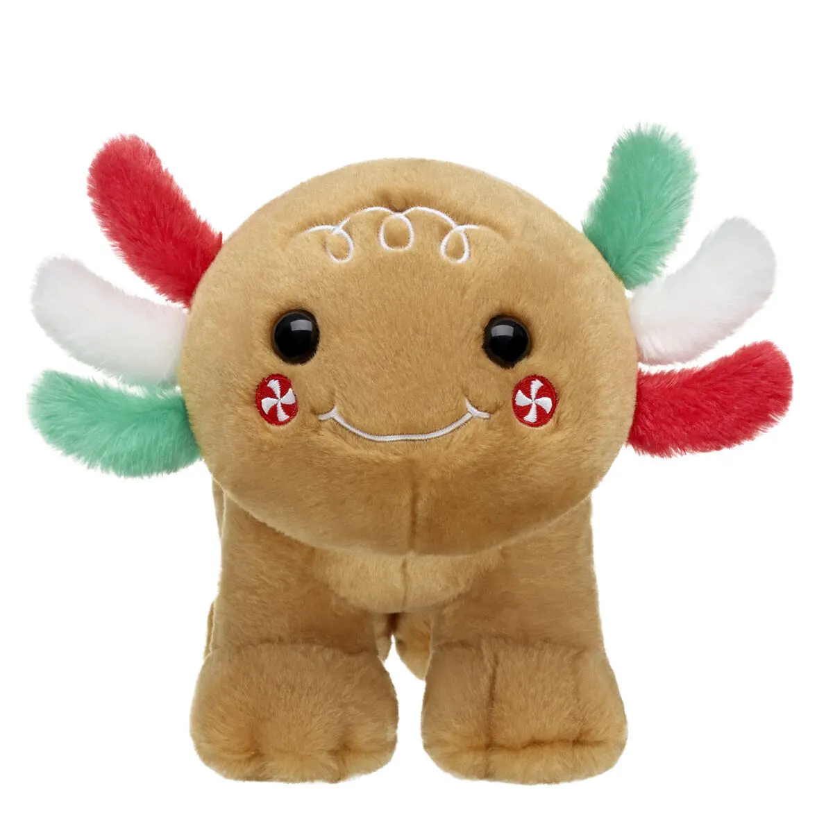 Gingerbread Axolotl Stuffed Animal - Image 3