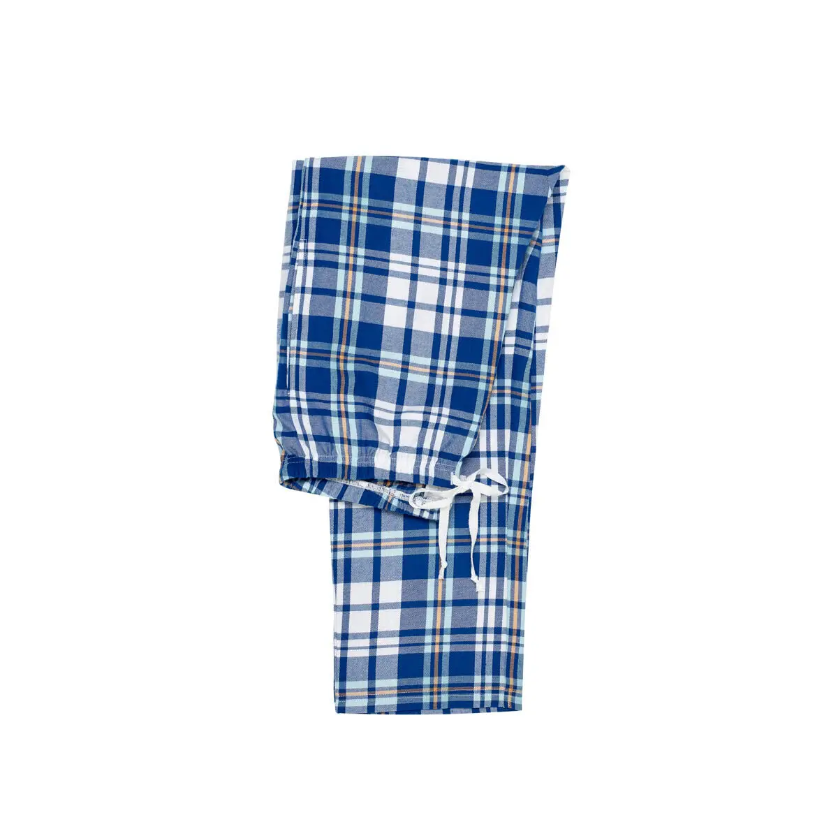 Build-A-Bear Pajama Shop Blue Plaid Pants - Adult - Image 2