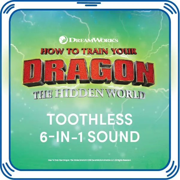 Toothless 6-In-1 Sound